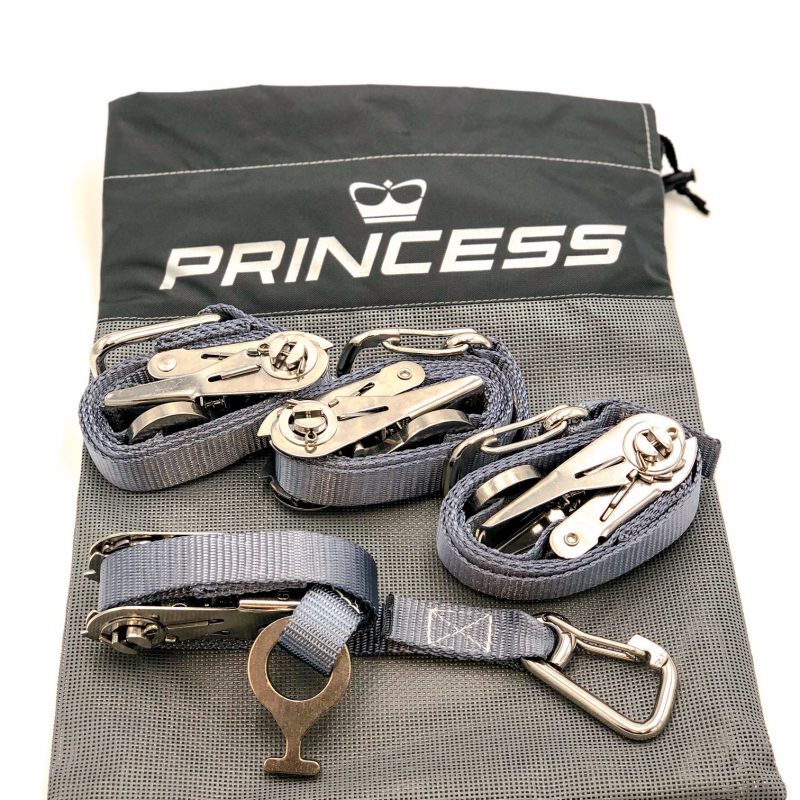 Princess Pad eye x 4 Tie Down Kit - available to special order 48h