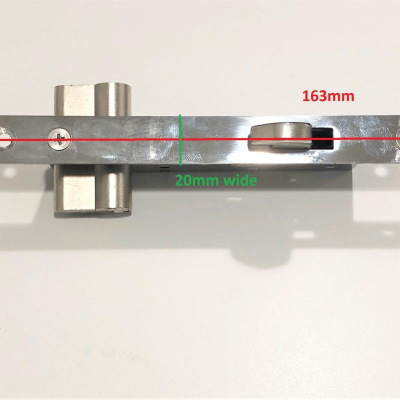 Princess patio door lock for sliding door – with 7mm catch