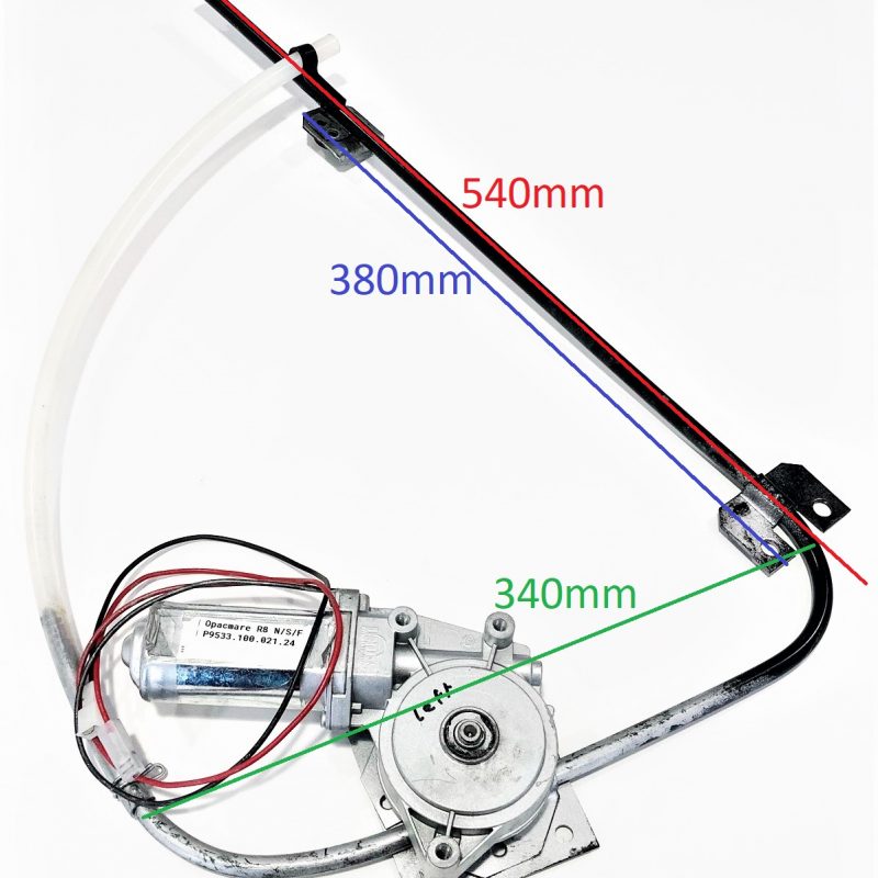 P50 Left helm window regulator & motor