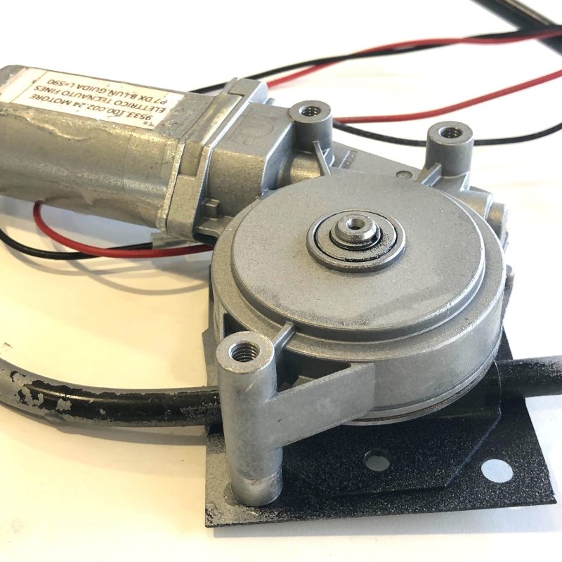 V53 & V56  Left – Window Regulator & Motor –  390mm tall tube