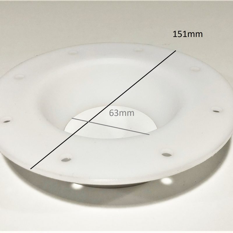 Princess bathing platform locator cups pair for one side