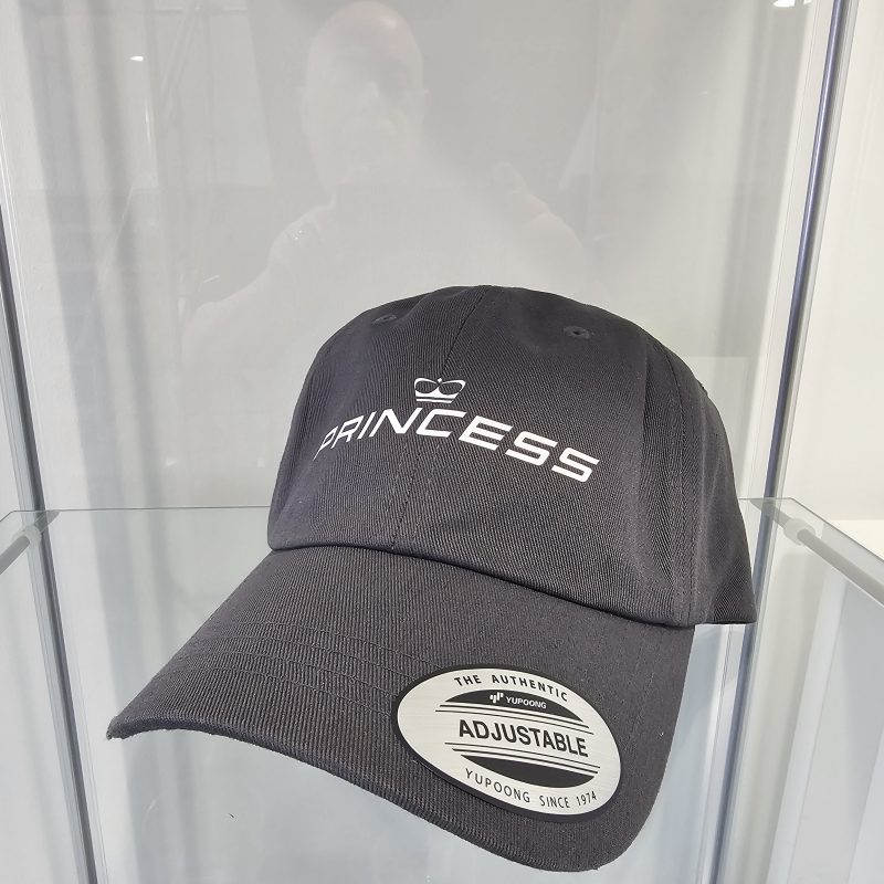 New 2025 Princess Logo Grey Cap