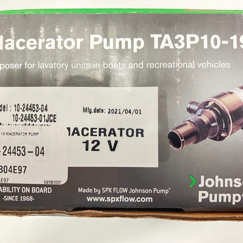 Johnson Macerator Pump 12v 10-24453-04 Available to order 48h