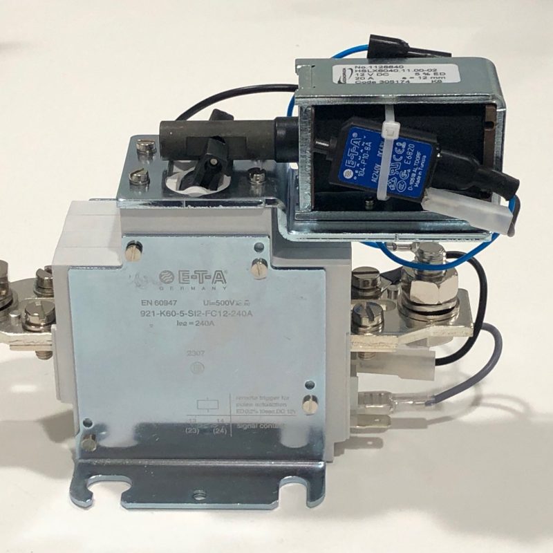 Anchor windlass remote eta switch E-T-A 437-K60-5-07-SI-FC24-120A