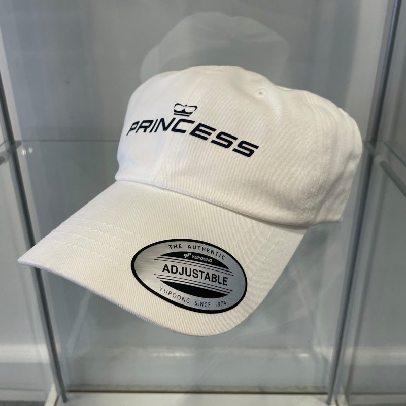 New 2025 Princess Logo White Cap