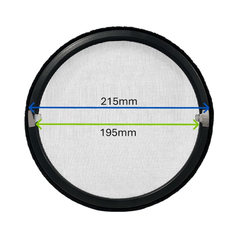 TREND MARINE ROUND MOSQUITO NET  215mm x 215mm