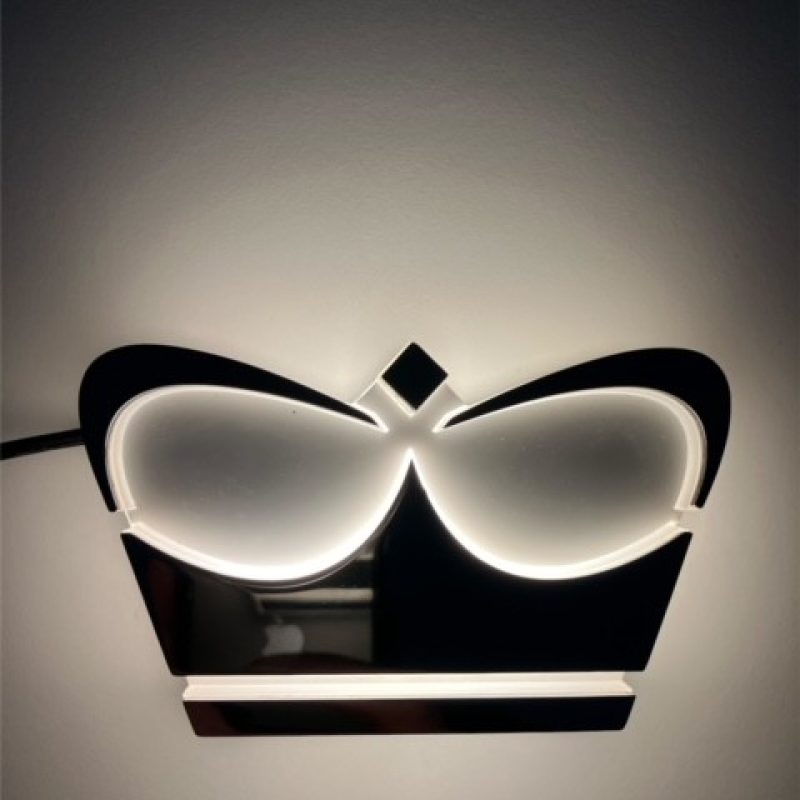 PRINCESS 70mm Illuminated crown 24v