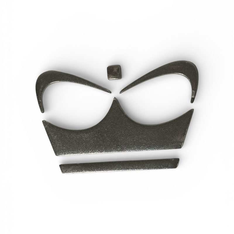 Replacement Princess Chrome Logo For 70mm Led Light