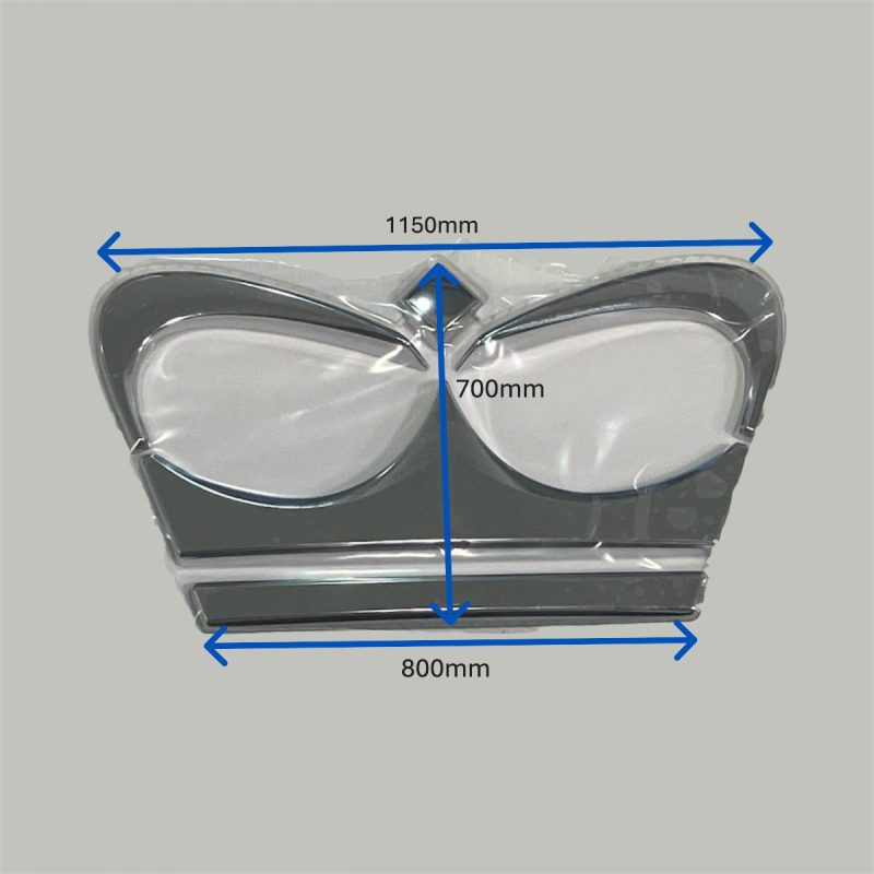 Replacement Princess Chrome Logo For 70mm Led Light