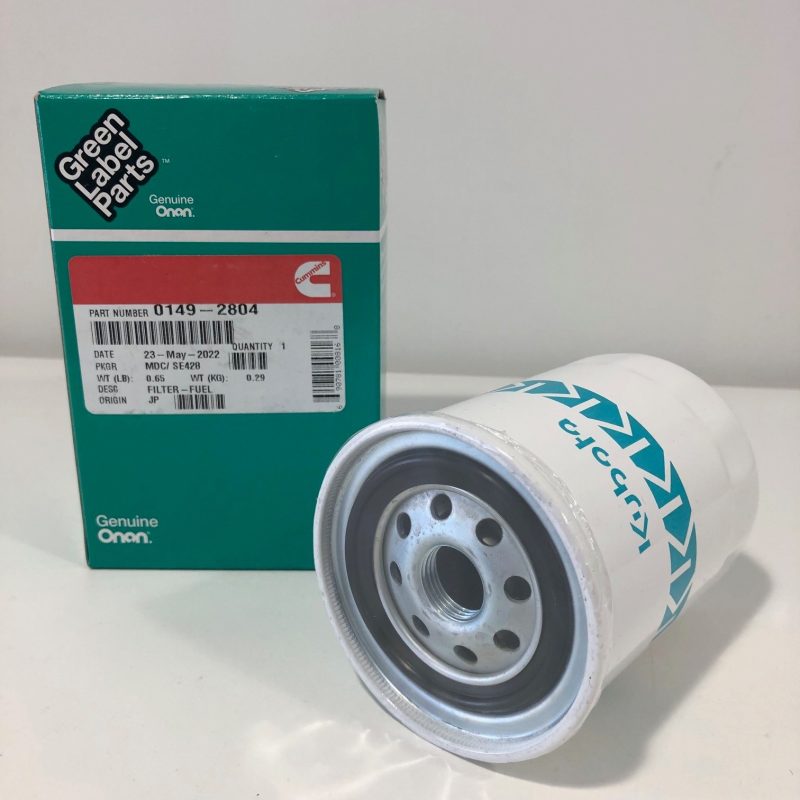 Cummins / Kabota  Fuel filter 0189-2804 Fits MDKB+MDKD S,T,U