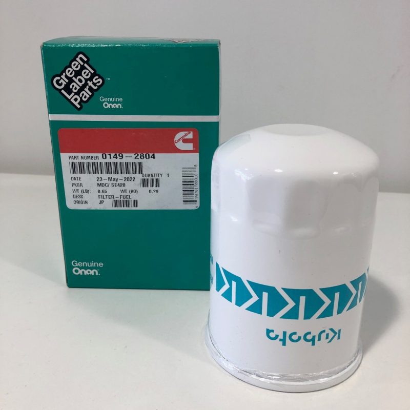 Cummins / Kabota  Fuel filter 0189-2804 Fits MDKB+MDKD S,T,U