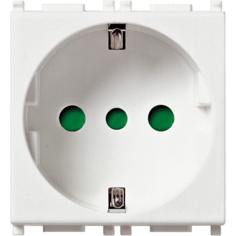 Vimar Plana 14209 Euro Socket (White) 14209