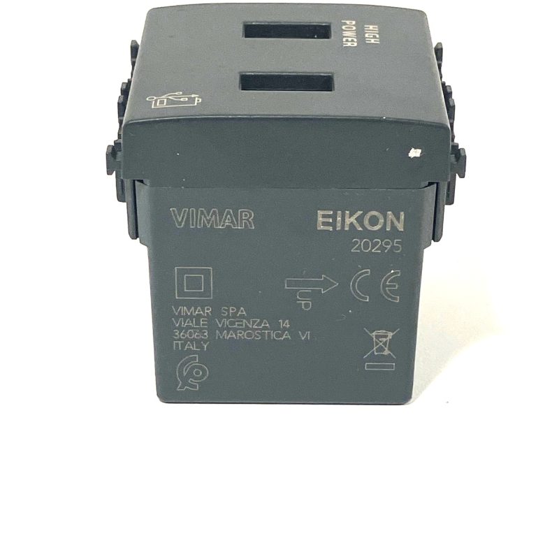 Vimar Double USB Grey (772008)