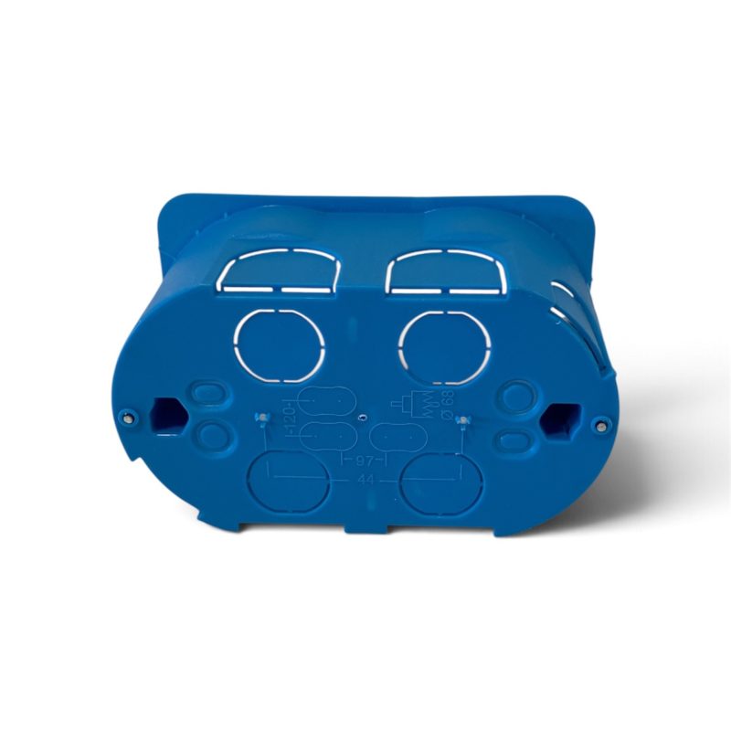 Vimar V71703 Mounting Box 3M blue (Flush Mount for Hollow Walls)