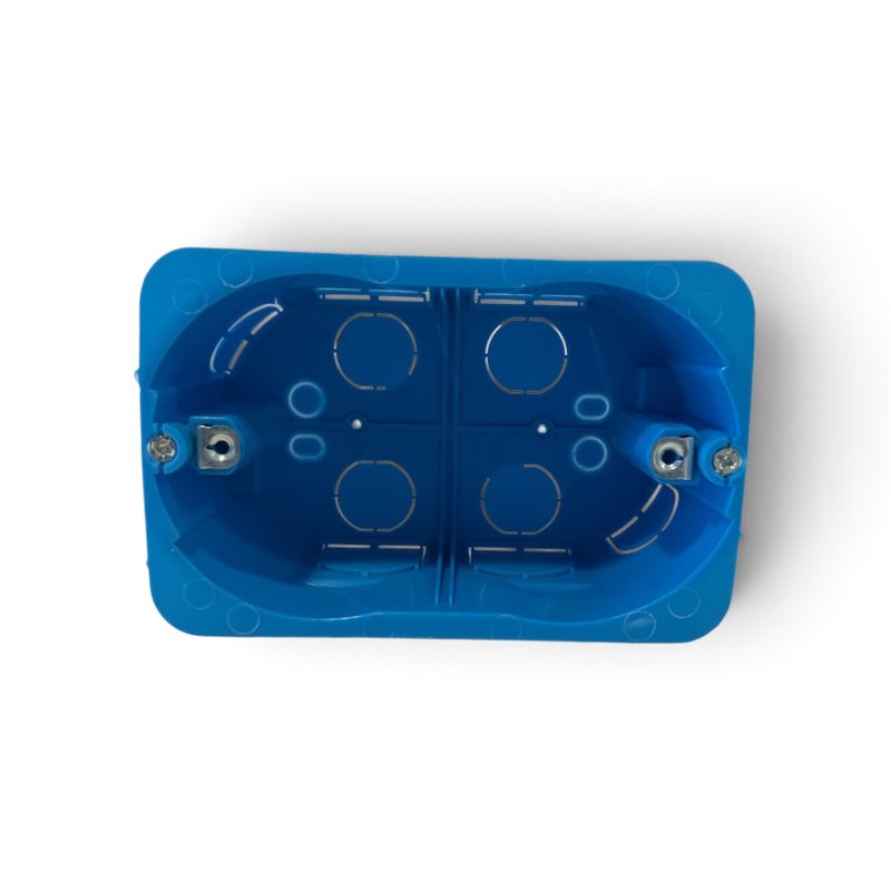 Vimar V71703 Mounting Box 3M blue (Flush Mount for Hollow Walls)